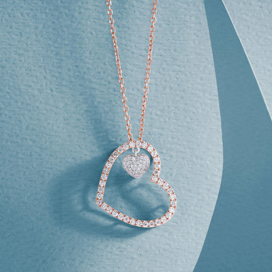 14k natural diamond Pendant